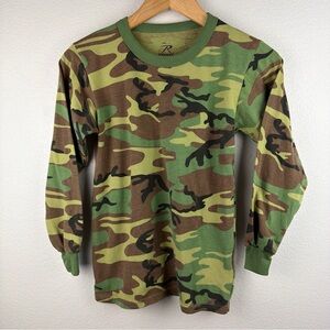 Rothco Camo Shirt Long Sleeve Youth Large